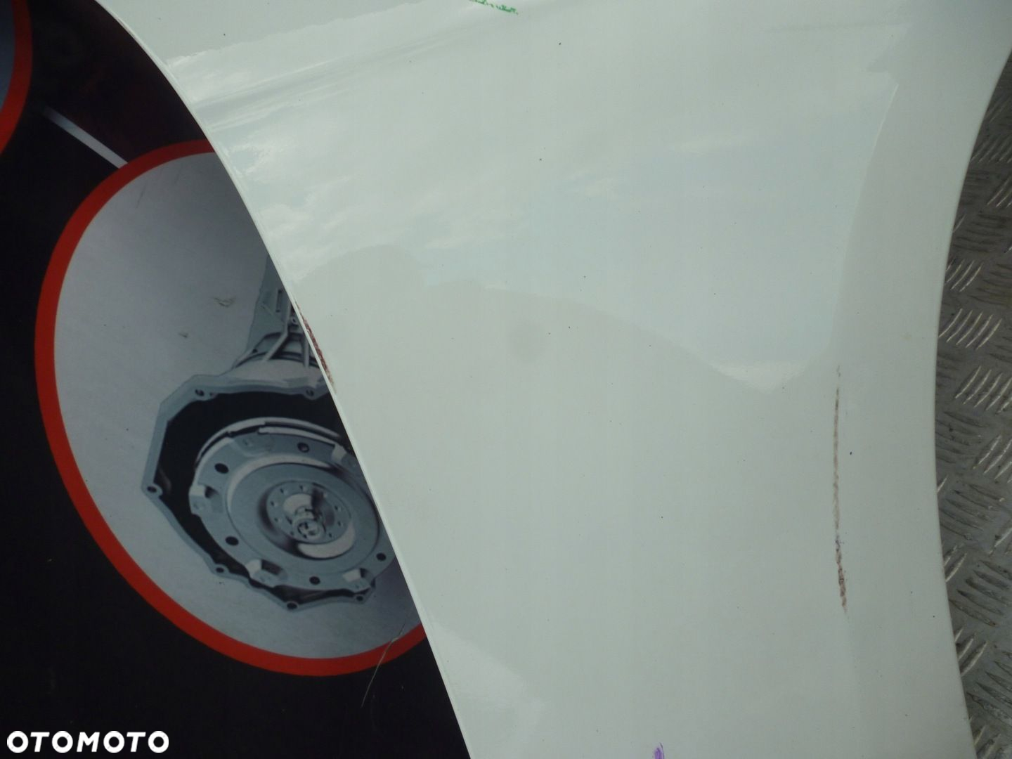 BŁOTNIK PRAWY PRZÓD PRZEDNI BMW F30 12r. BIAŁY - 3