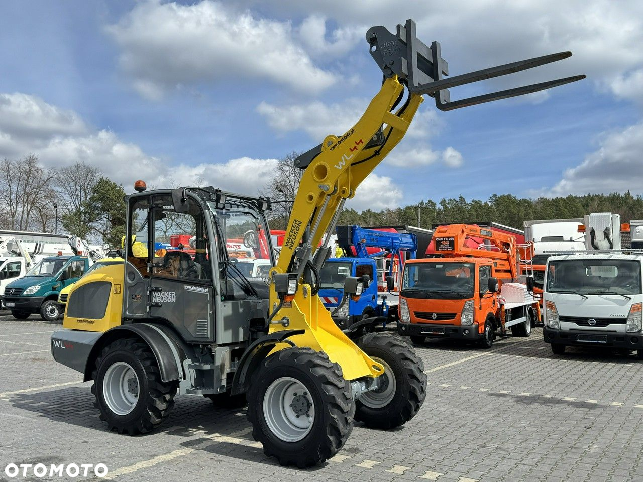 Wacker Neuson Neuson WL 44 Łyżka krokodyl+widły Super Stan !!! - 10