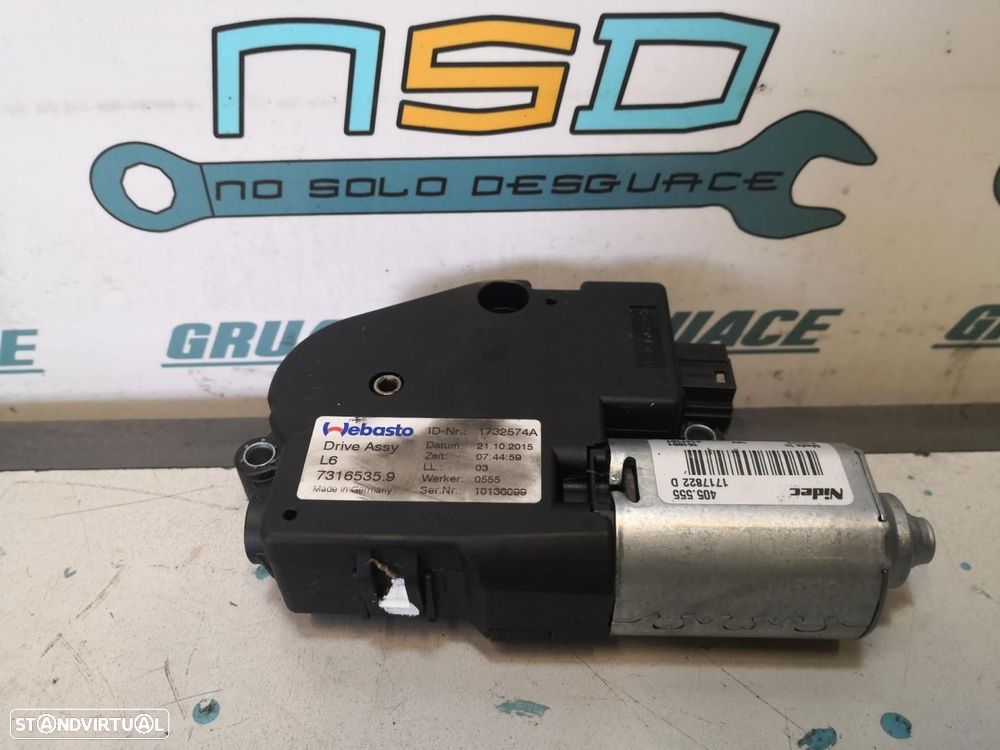 MOTOR TETO ELÉTRICO BMW SERIE 5 BERLINA F10 - 1