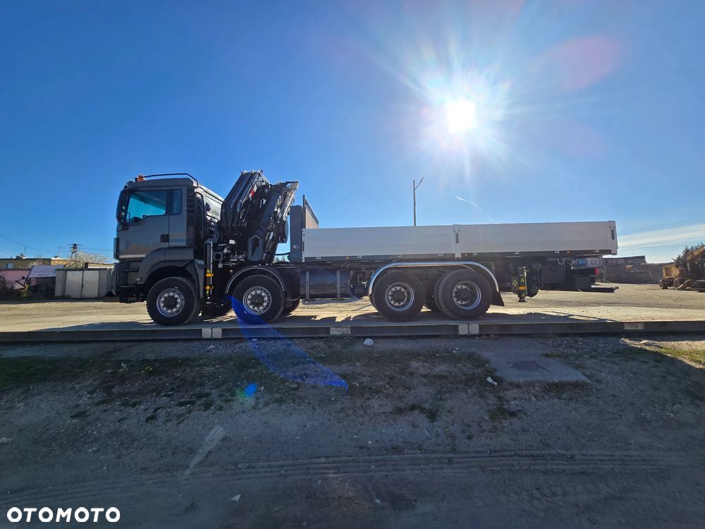 MAN 41.500 8x8 HDS HIAB 800 + FLY JIB Energetyka żuraw dźwig - 10