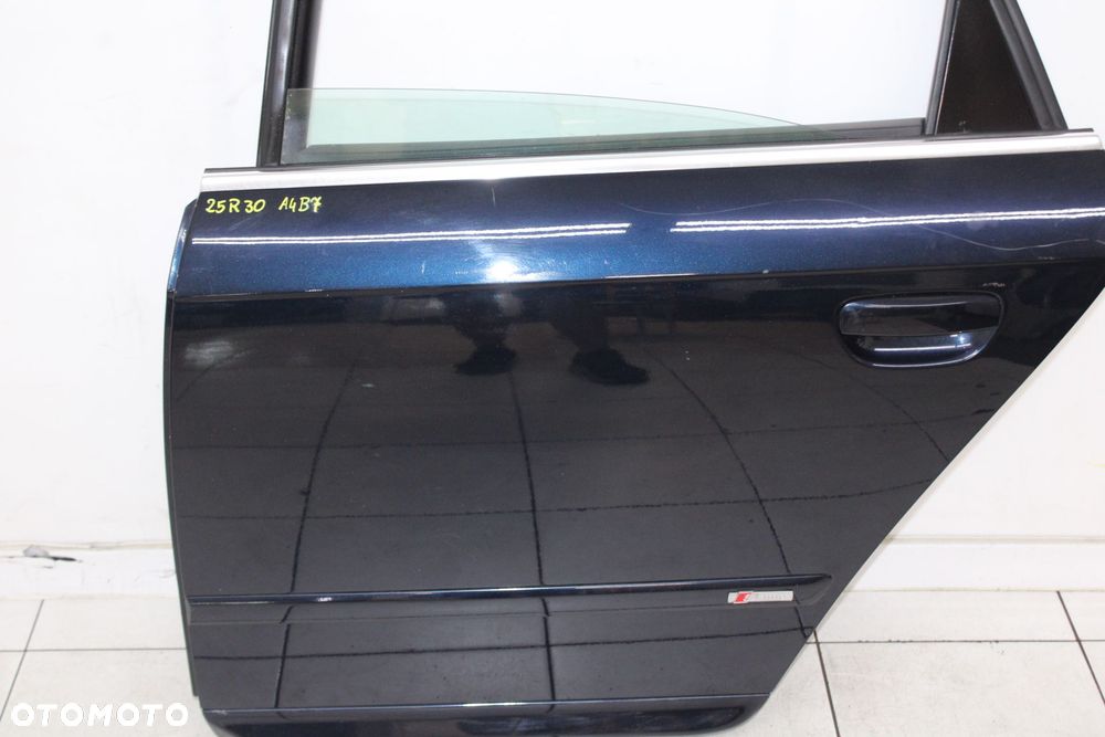 AUDI A4 B7 SEDAN 04R- DRZWI LEWE TYLNE LEWY TYŁ LZ5A - 9