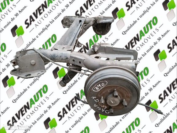 Eixo Traseiro Tambor / Poli Dacia Lodgy (Js_) - 2