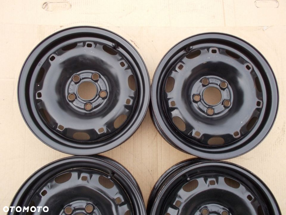 4x Felgi 14 VW Polo Skoda Fabia Praktik Rapid 5j 5x100 ET35 - 5