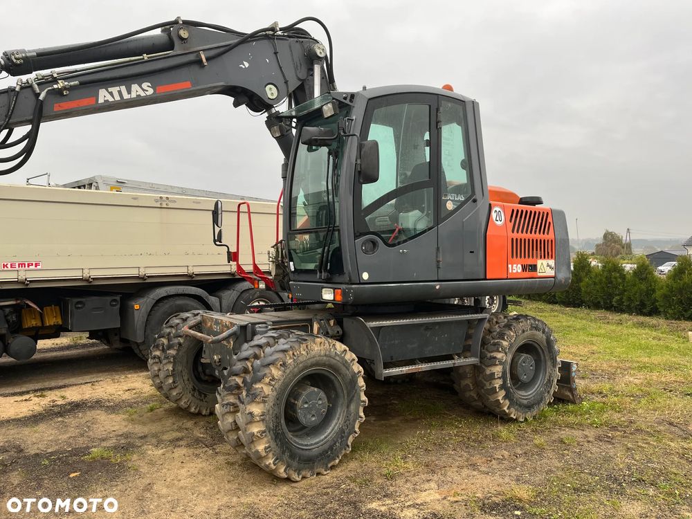 Atlas 150W koparka kołowa jednen właściciel szybkozłącze - 1