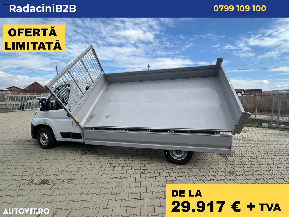 Citroën Jumper cu bena basculabila trilateral JPM omologata BA10 basculanta - 12