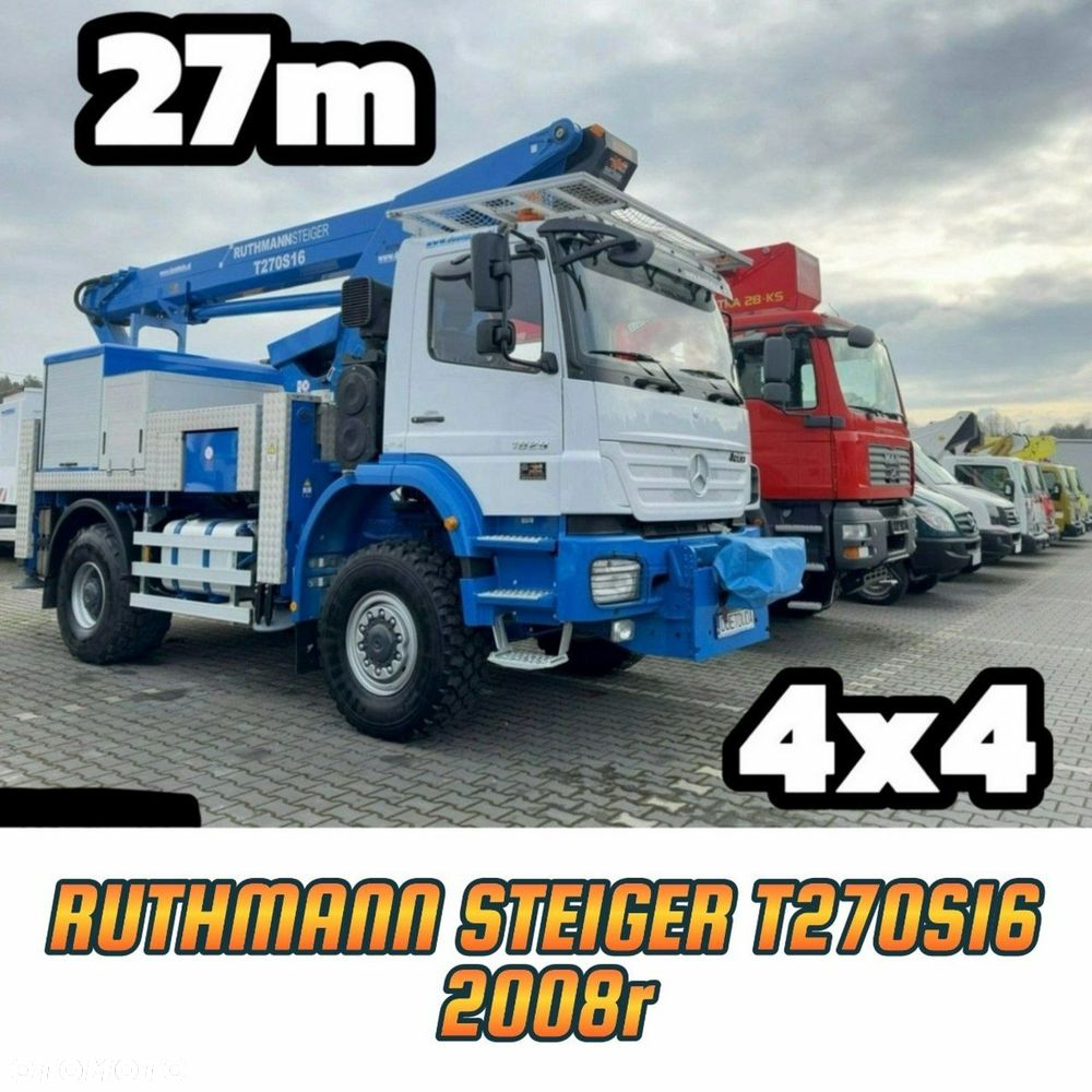 Nissan Zwyżka Podnośnik Koszowy 4X4 CABSTAR MAXITY SPRINTER - 9