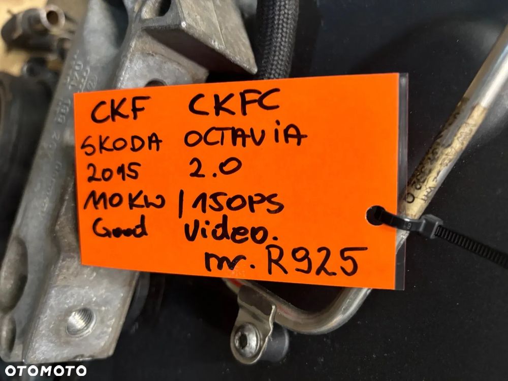 Silnik kompletny CKFC CKF skoda audi seat  volkswagen 2.0 tdi  film video 150 ps - 4