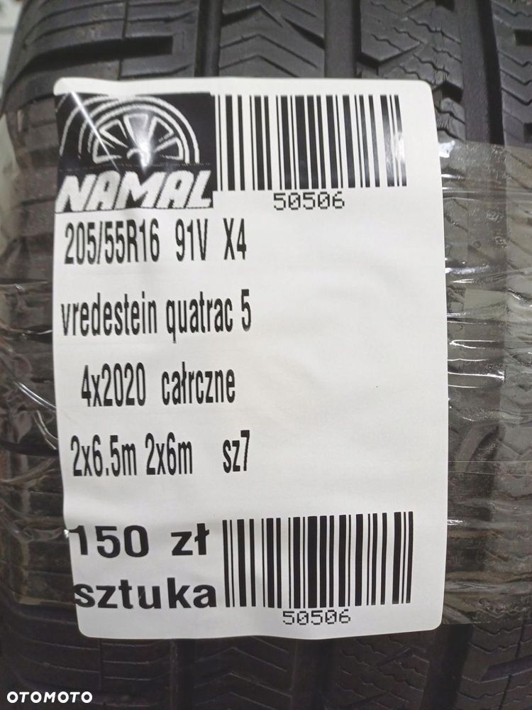 205/55r16 vredestein 2020 całoroczna 6,5mm 50506 - 12