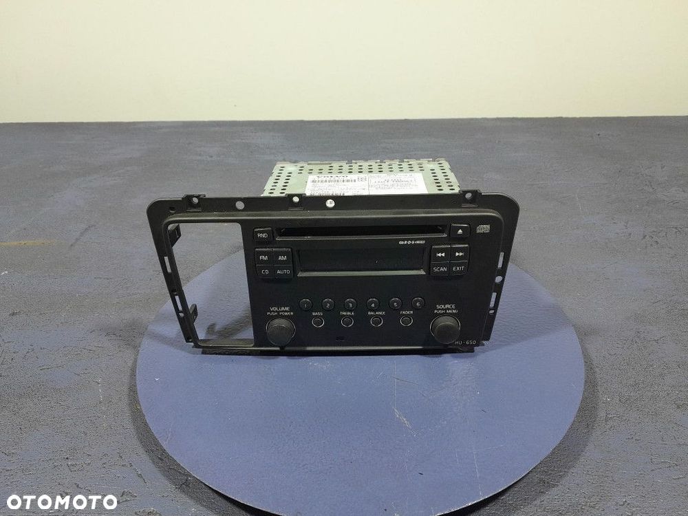 VOLVO S60 I LIFT RADIO RADIOODTWARZACZ CD HU-650 31215630 - 1