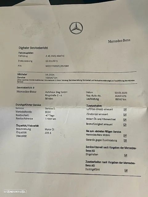 Mercedes-Benz A 45 AMG 4Matic Speedshift 7G-DCT - 42