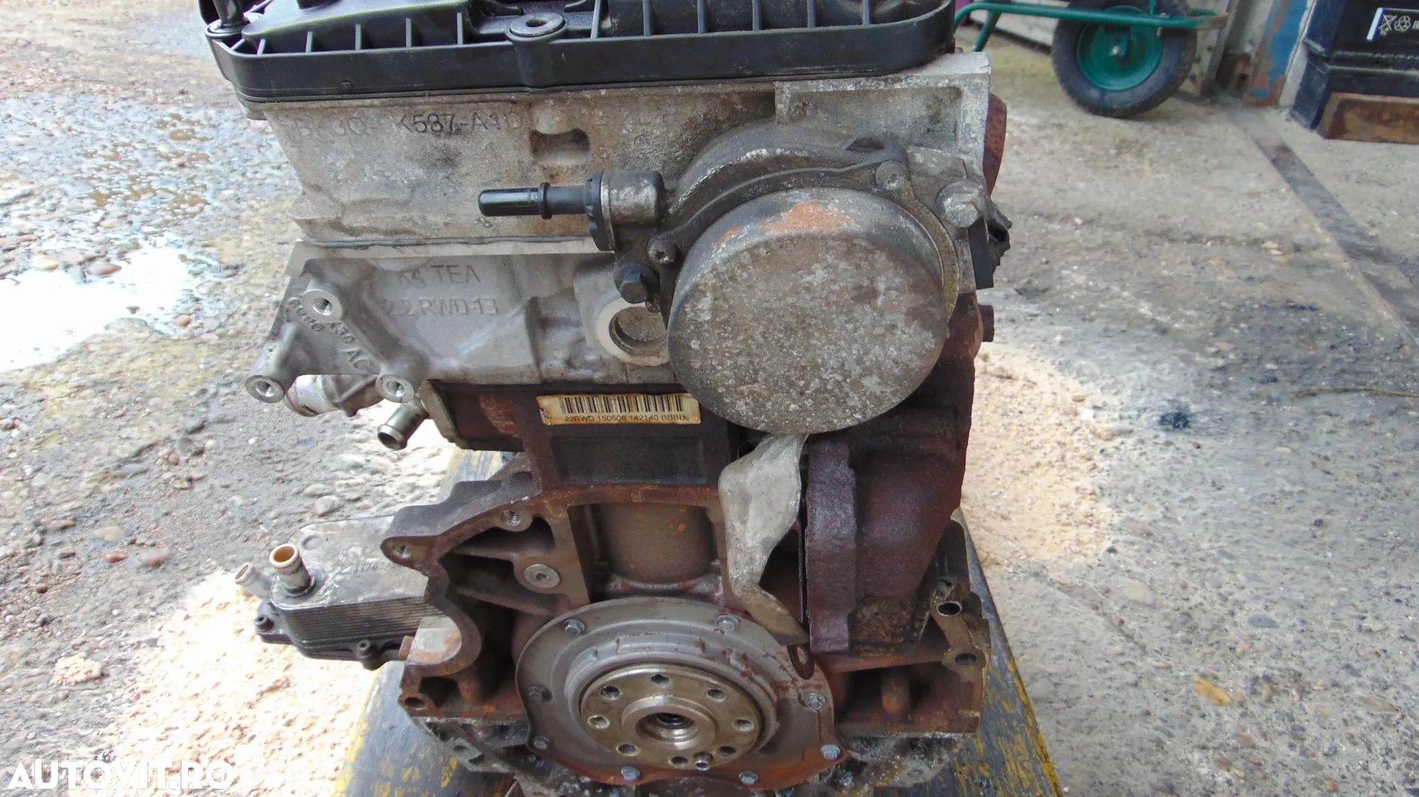 Pompa vacuum Ford transit 2.2 euro 5 custom Peugeot boxer citroen jumper 2.2 euro 5 pompa tandem - 1