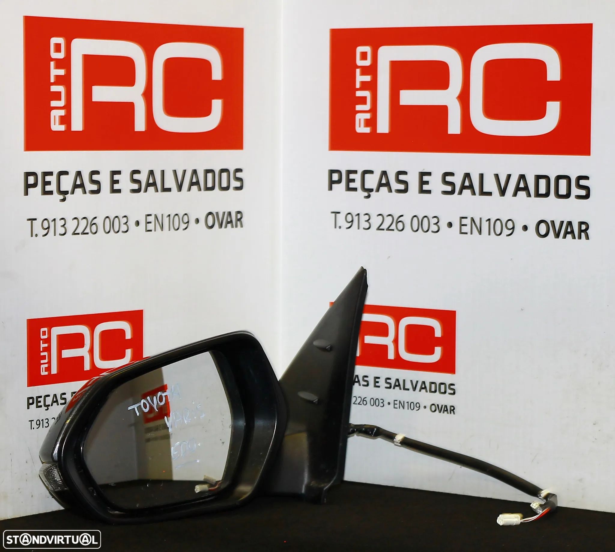 ESPELHO RETROVISOR ESQUERDO TOYOTA YARIS - 1