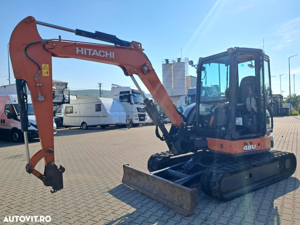 Hitachi ZX48U-6 CLR ZAXIS48U MINIEXCAVATOR LAMA TIP BULDOZER - 2
