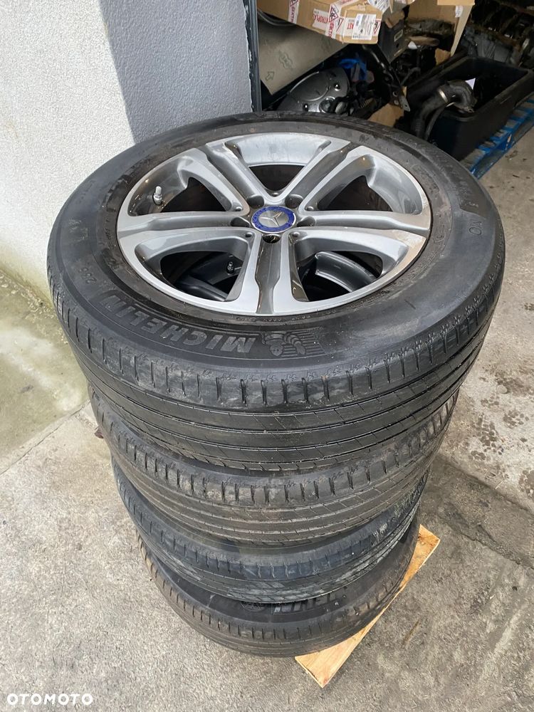 KOŁA OPONY FELGI ALUMINIOWE MERCEDES GLC X253 A253 8J 18 235 60 R18 - 11