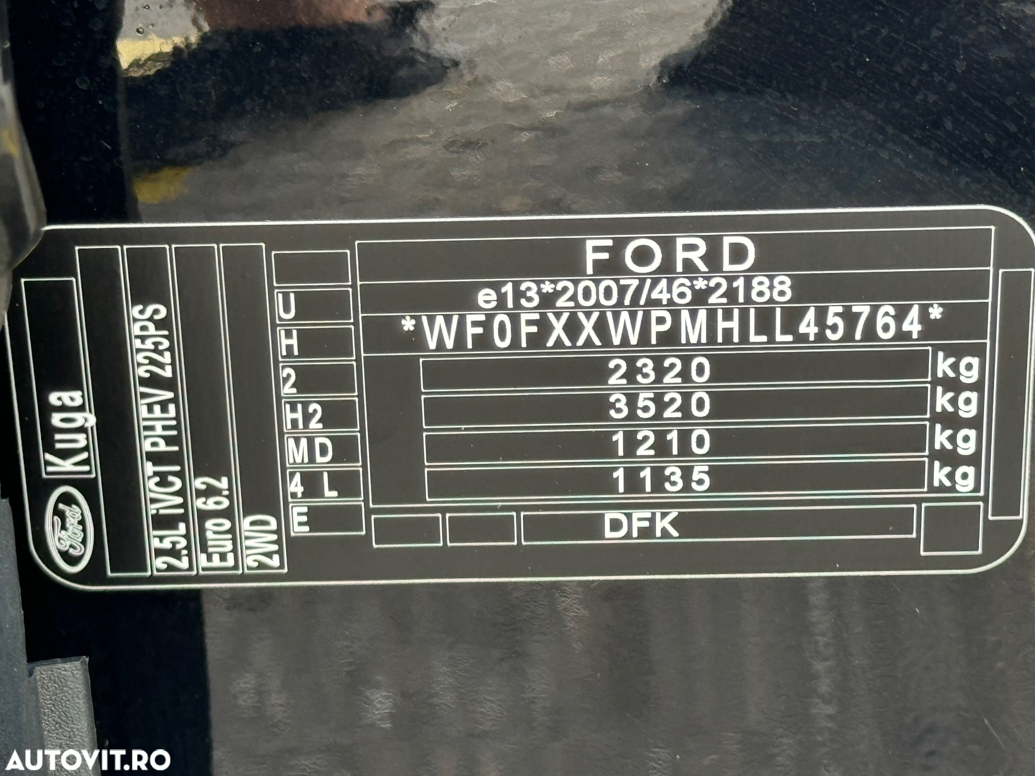 Ford Kuga 2.5 Duratec FWD PHEV Titanium - 26