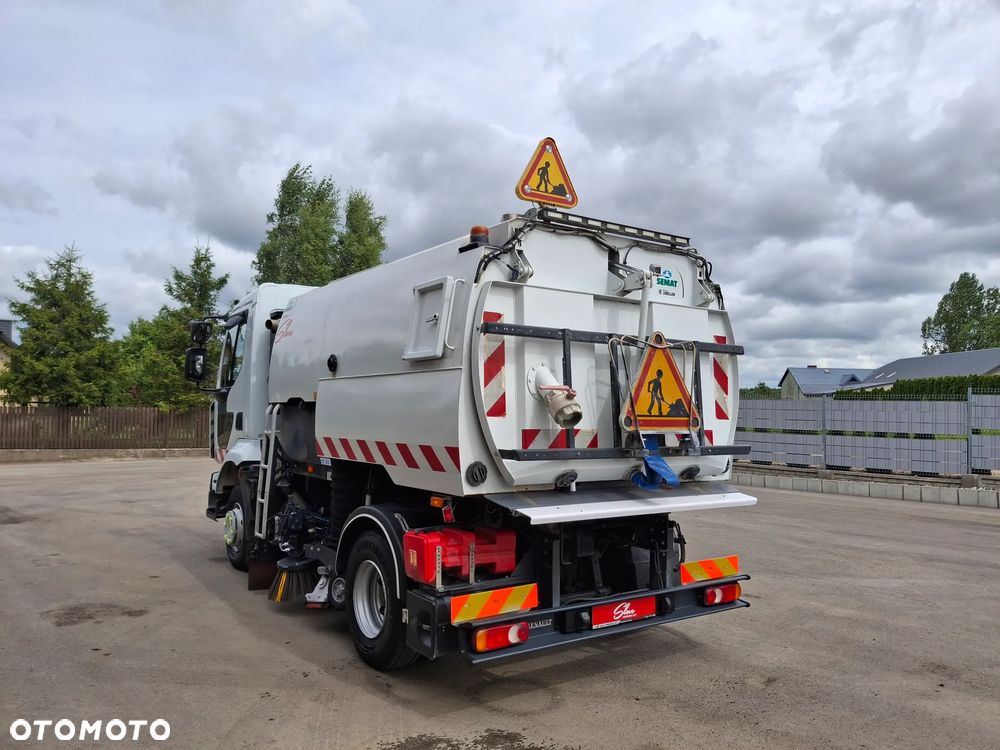 Renault Midlum 220 Zamiatarka Johnston VS500 Szczotki L/R Obie Strony Napęd Hydrostatyczny 2012r - 3