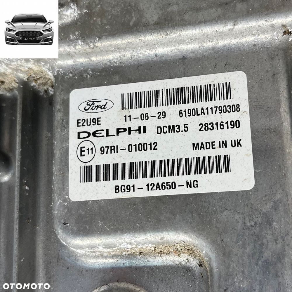 KOMPUTER S-MAX MK1 LIFT 2.0 TDCI BG91-12A650-NG - 3
