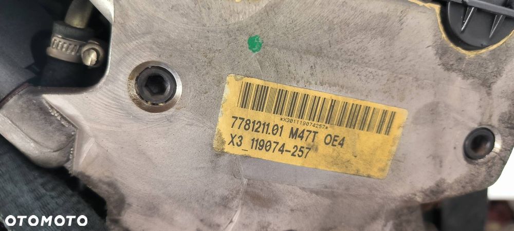 SILNIK KOMPLETNY BMW E46 320 D M47T - 7