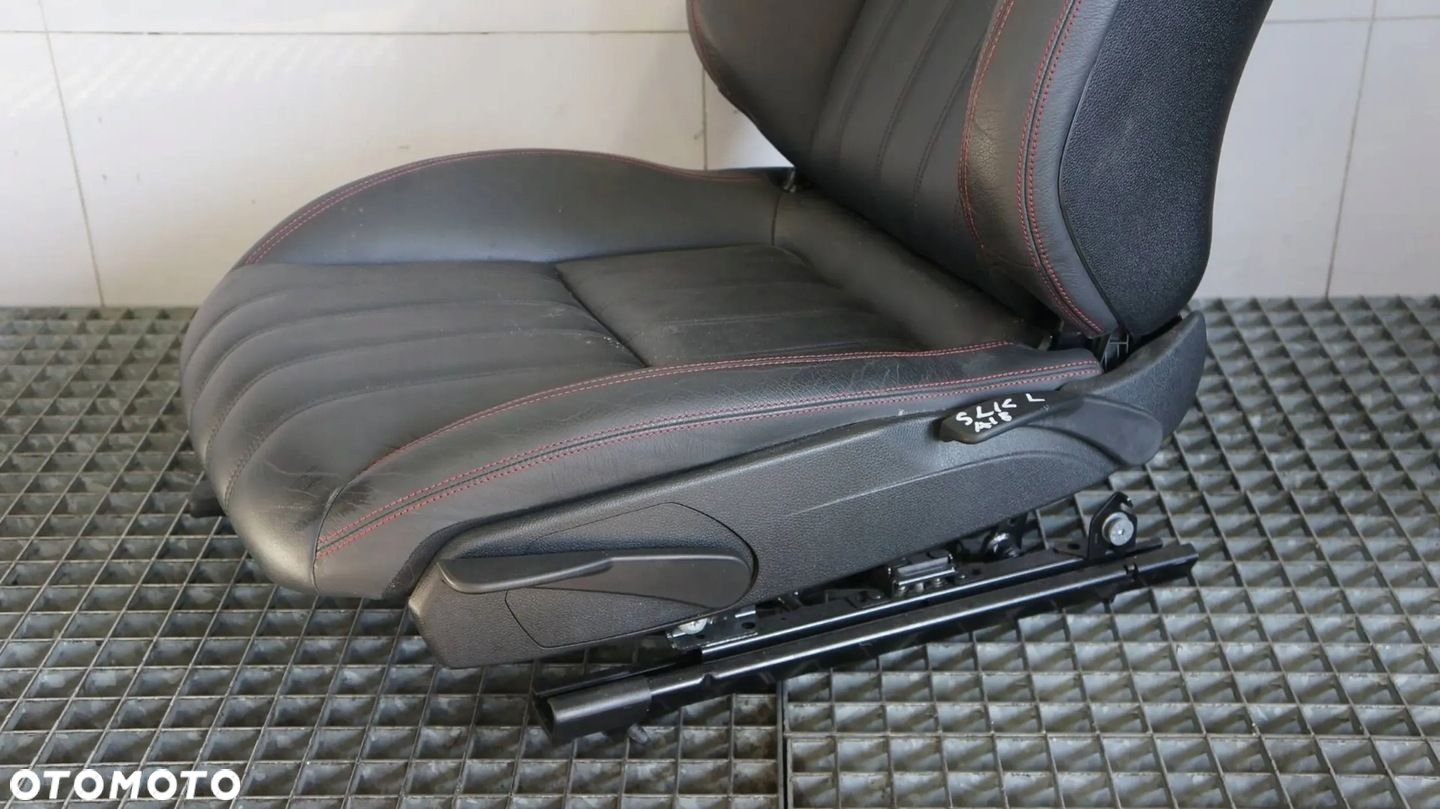 FOTEL KIEROWCY LEWY PRZÓD SKÓRA MERCEDES SLK W172 R172 - 6
