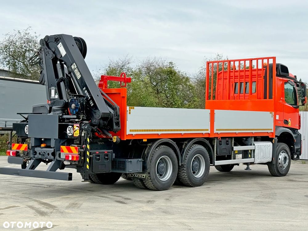 Mercedes-Benz Arocs 2643 *SKRZYNIA 6,40m /HIAB X - HIDUO 188 ES - 5 + PILOT /6x4 - 7