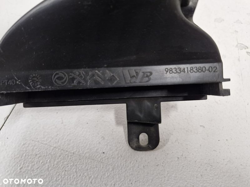 CITROEN DS3 CROSSBACK 1.2 THP WĄŻ PRZEWÓD RURA DOLOT POWIETRZA 9833418380 - 5