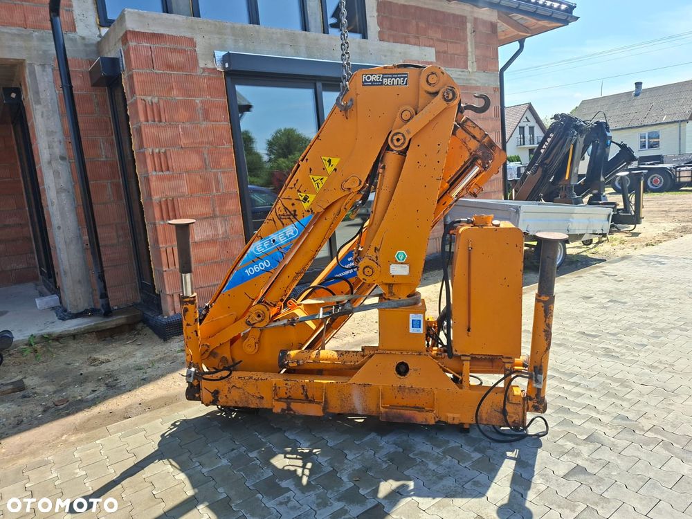 Hds Effer 10600 2 wysuwy w oryginale dźwig żuraw - 2