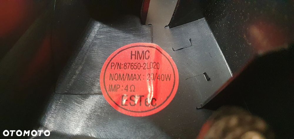 Głośnik wysokotonowy lewy przód Hyundai ix35 87650-2L020 - 6