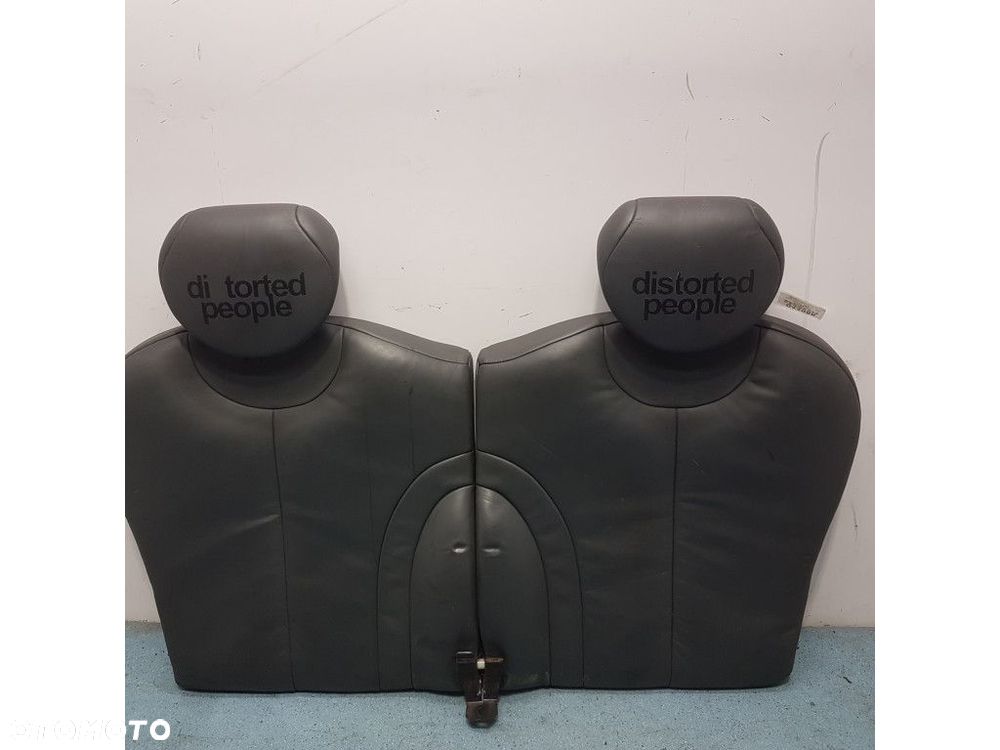 MINI COOPER R50 KANAPA TYLNA SKÓRA - 3