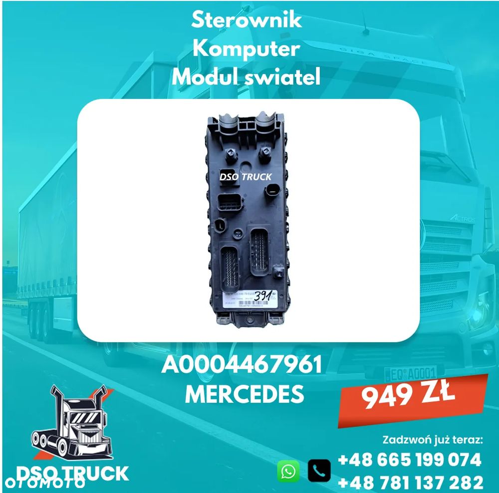 A0004467961 Sterownik Komputer Modul swiatel Mercedes - 1