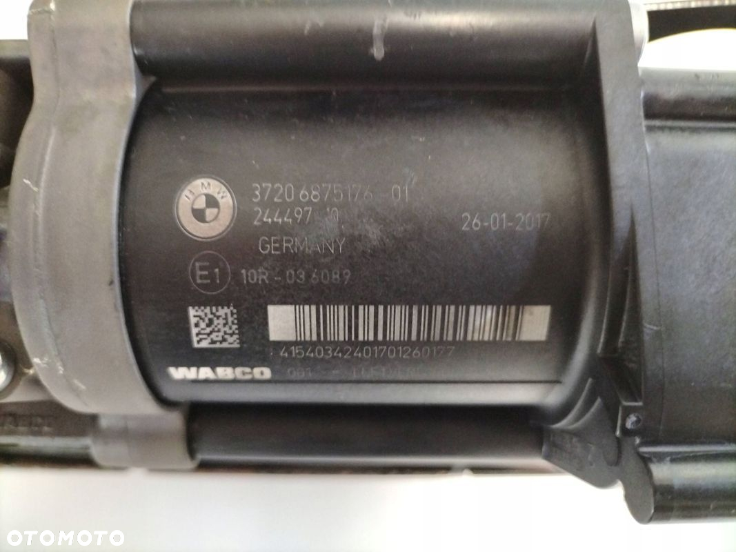 KOMPRESOR POMPA ZAWIESZENIA BMW F07 F10 F11 6875176 - 2