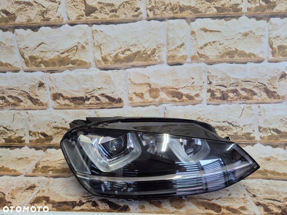 vw golf 7 VII 5g1 941752 xenon skrętny led na 3 moduły - 9