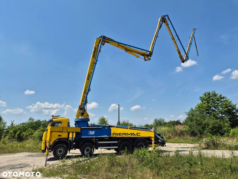 Volvo FM 420 8x4, Sermac 5z37, 37m, 150m3/h, super stan - 4