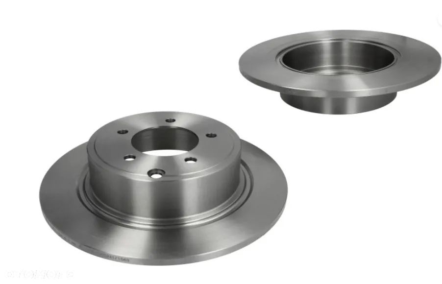 TARCZE I KLOCKI HAMULCOWE TYŁ CHRYSLER 200 kabriolet ,200 sedan, SEBRING (JS), SEBRING kabriolet (JS), DODGE CALIBER JEEP COMPASS (MK49) ,PATRIOT (MK74), MITSUBISHI ASX (GA_W_), LANCER VIII (CY_A, CZ_A), OUTLANDER II (CW_W) - 1