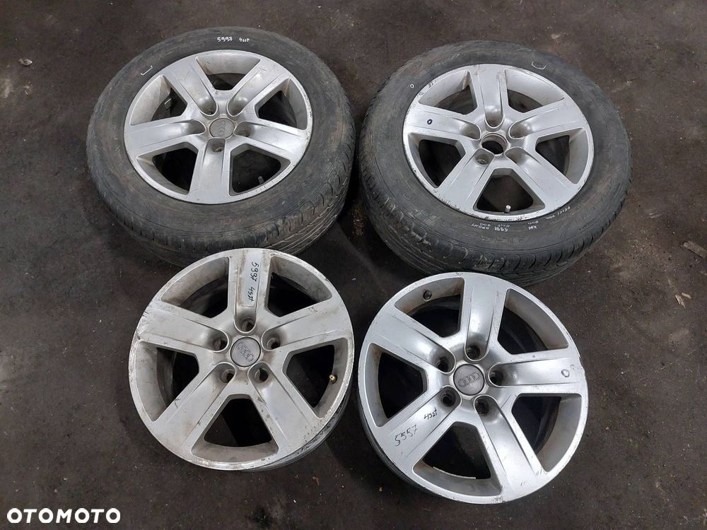 FELGI ALUMINIOWE 4 SZT 5x112 7Jx16 ET42 FI57,1 AUDI A4 B6 - 1