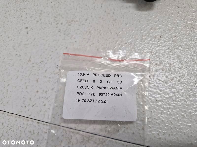 KIA PRO CEED PROCEED II 2 GT 3D CZUJNIK PDC PARKOWANIA TYŁ 95720-A2401 1K - 6