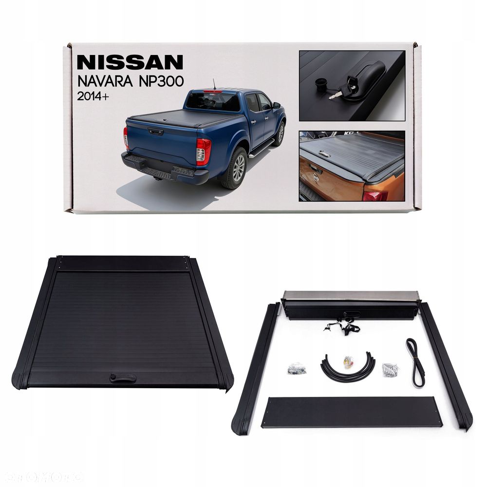 aluminiowa roleta paki nissan navara np300 2014+ - 1