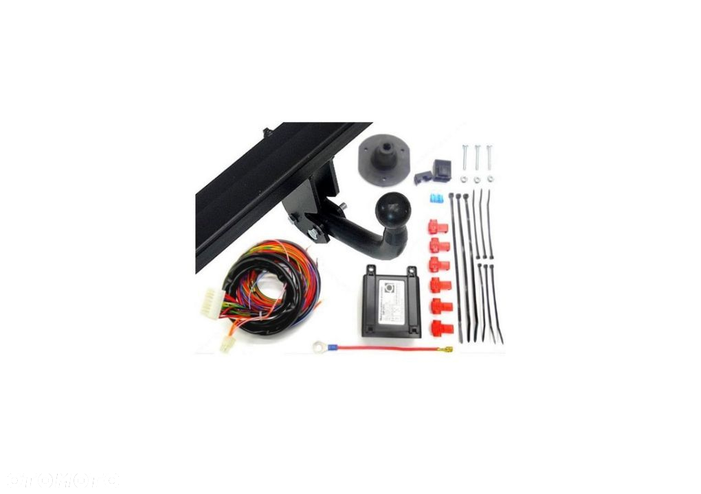 Polski Nowy Kompletny Hak Holowniczy + Kula + Moduł 13 pin Czujniki Parkowania + Wiązka do Opel Insignia  Sedan 4-Drzwi,Hatchback HTB 5-Drzwi Kombi od 2008 GWARANCJA + GRATIS - 6
