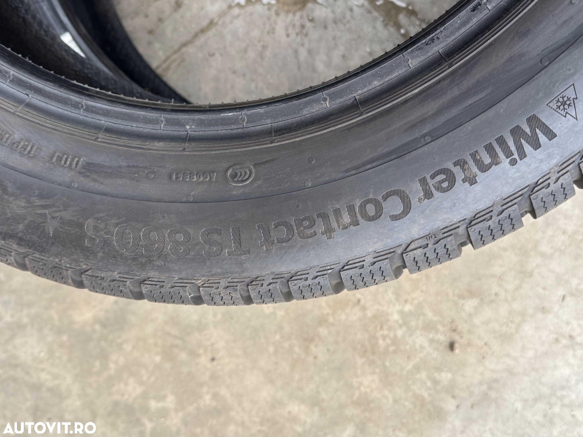 Vând 2 anvelope 205/60/18 continental de iarnă ca noi - 7