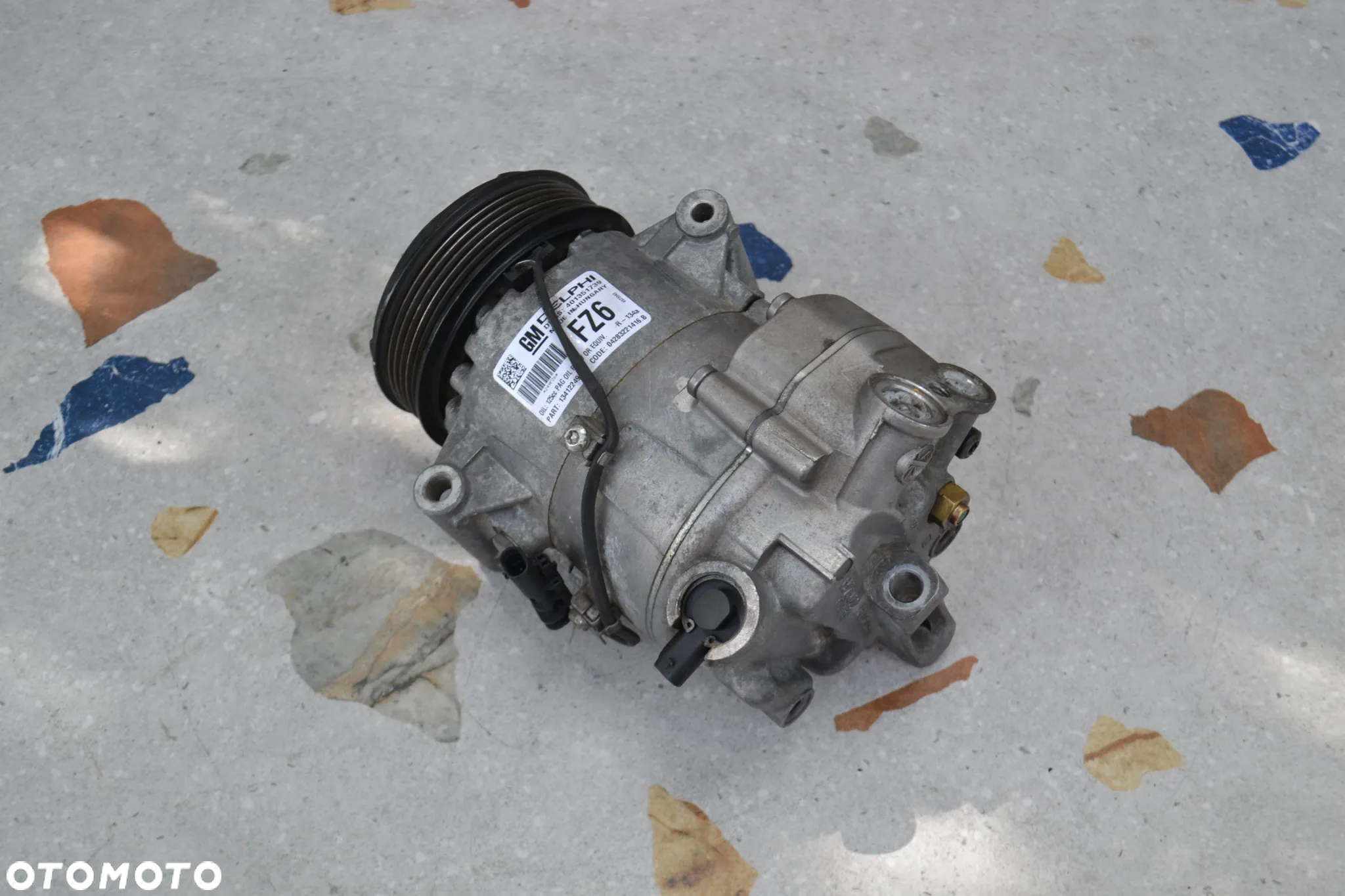 OPEL ASTRA J IV ZAFIRA C MERIVA B SPRĘŻARKA KOMPRESOR KLIMATYZACJI DELPHI 13412249 - 3