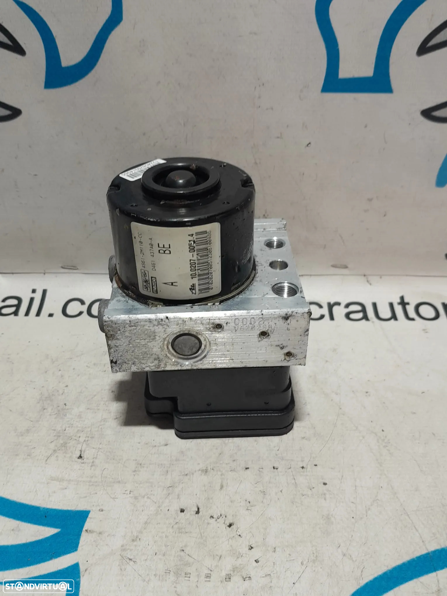 ABS MODULO BLOCO HIDRAULICO MAZDA 2 DY 1.2i 16V 75CV FUJA 4S612M110CC 10020700514 FORD FIESTA V 5 MK5 1.3i 1.4i - 4