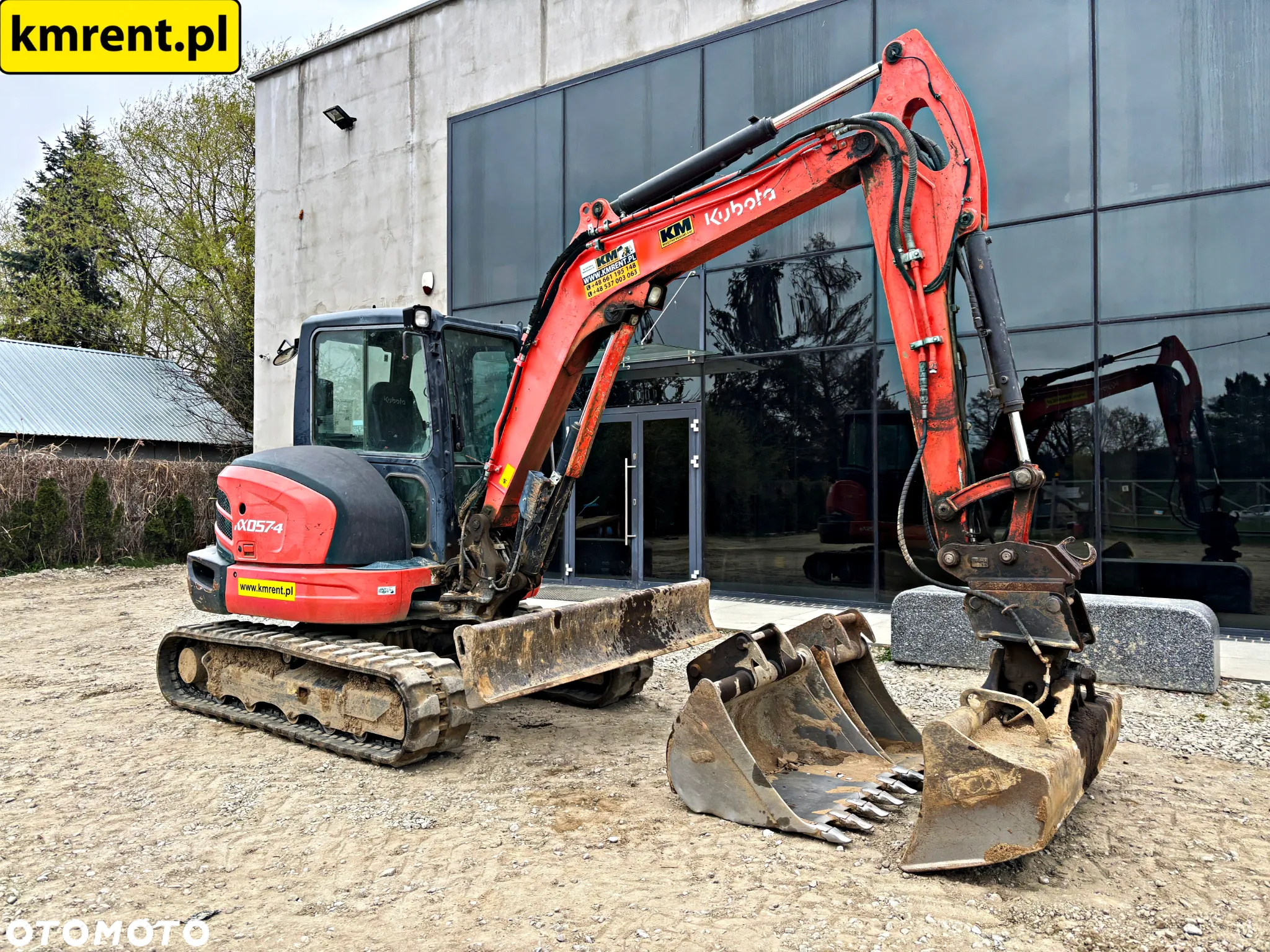 Kubota KX057-4 MINI-KOPARKA 2015R. | CAT 305 JCB 8050 8055 VOLVO ECR 48 - 5