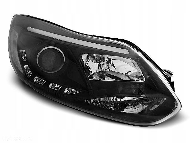 Lampy Ford Focus Mk3 11- Led Tube Black - 1
