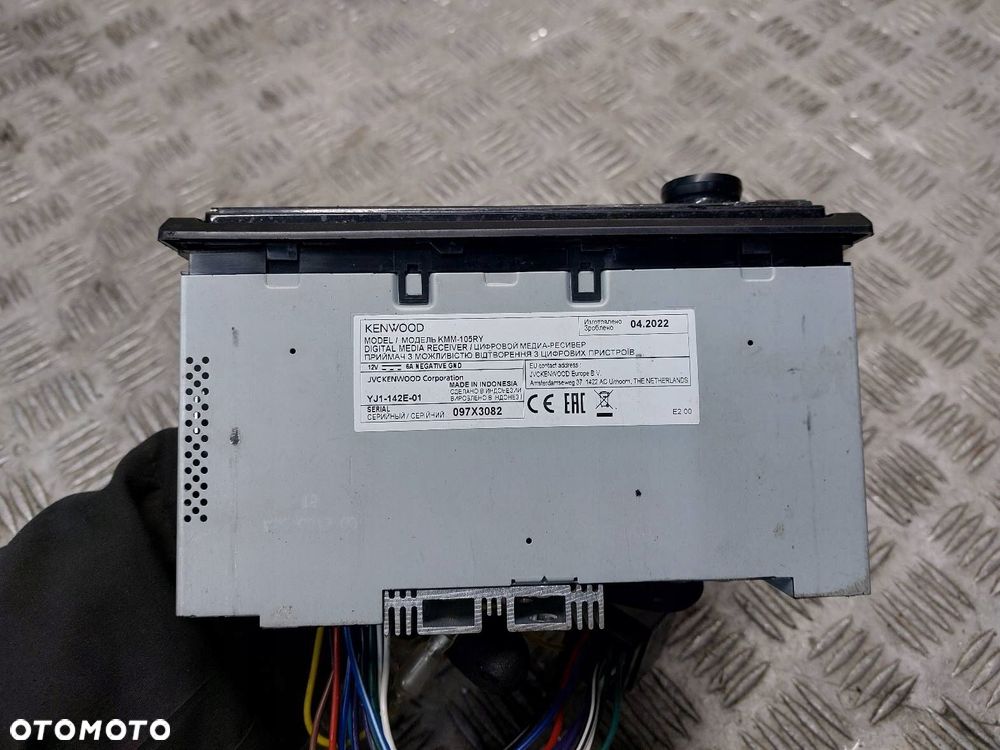 RADIO ODTWARZACZ KENWOOD KMM-105 USB AUX - 2