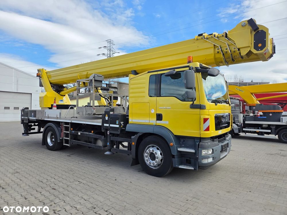 MAN TGM 18.290 4x2 BB - 46m - Podnośnik koszowy zwyżka Ruthmann T460 jak Wumag Palfinger WT 450 Multitel - 6