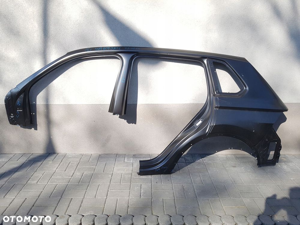 vw tigian 16^ lewy błotnik tył słupek poszycie rama bok próg 5na809051c - 2