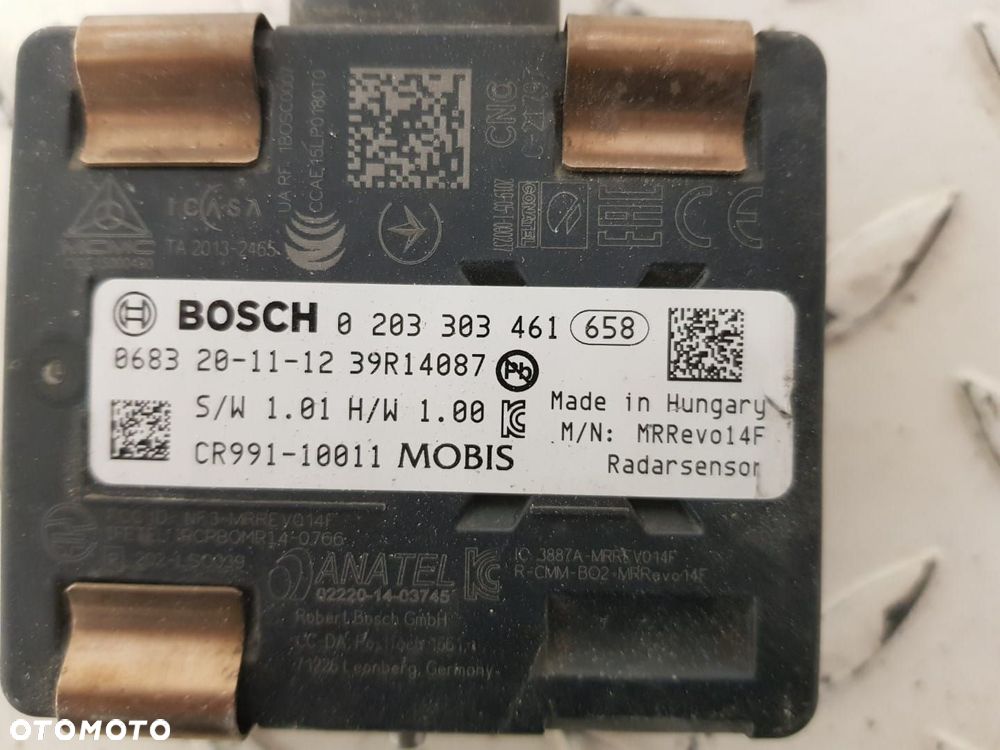 RADAR DISTRONIC SENSOR MODUŁ KIA CEED SPORTAGE XCEED HYUNDAI  CR991-10011 203303461 - 3