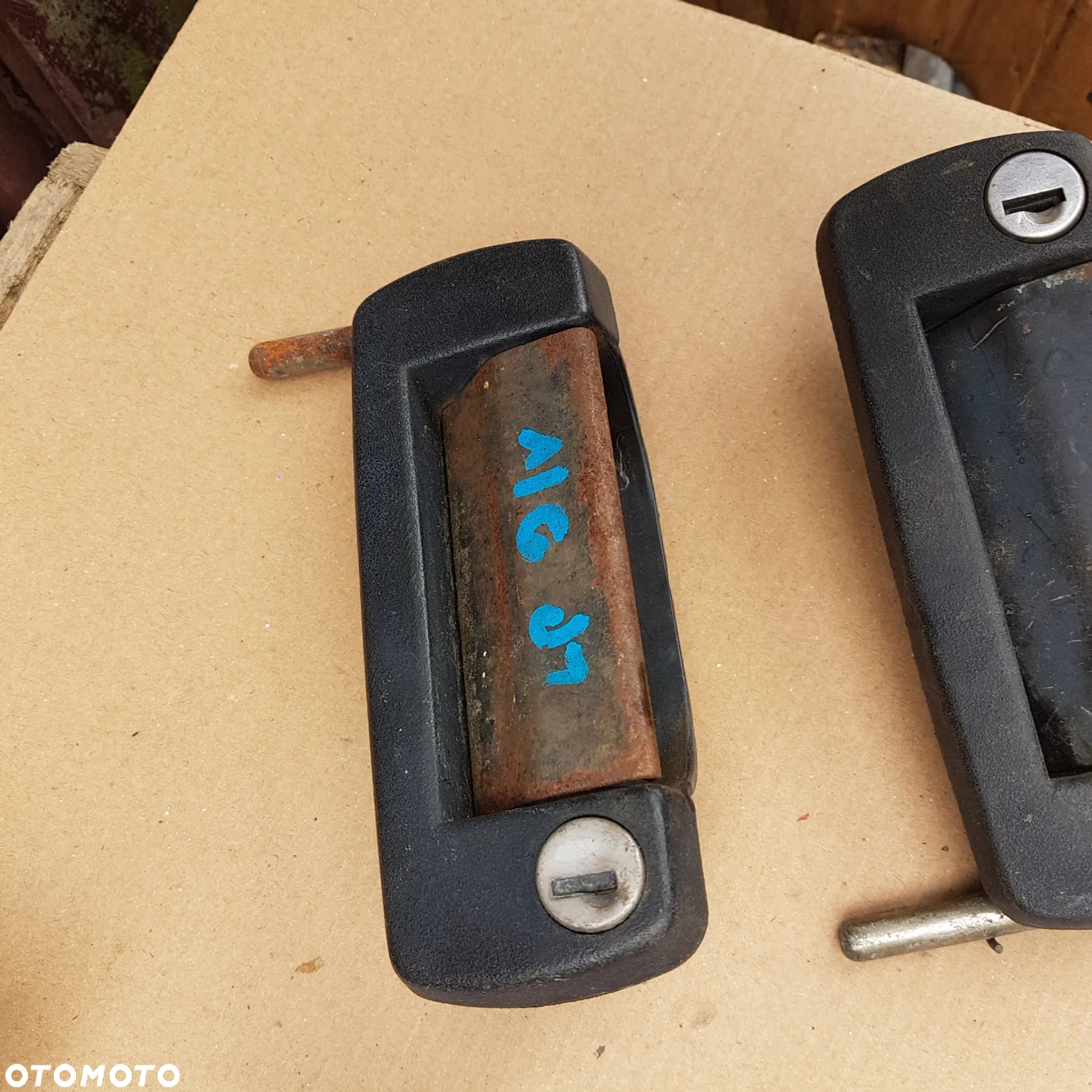 klamka zamek wkładka bębenek drzwi fiat 126p maluch 126 p - 2