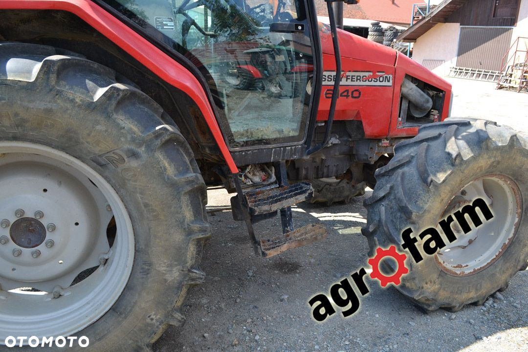 Massey ferguson części używane 6110 6120 6130 6140 6150 oś most silnik skrzynia zwolnica zębatka - 5