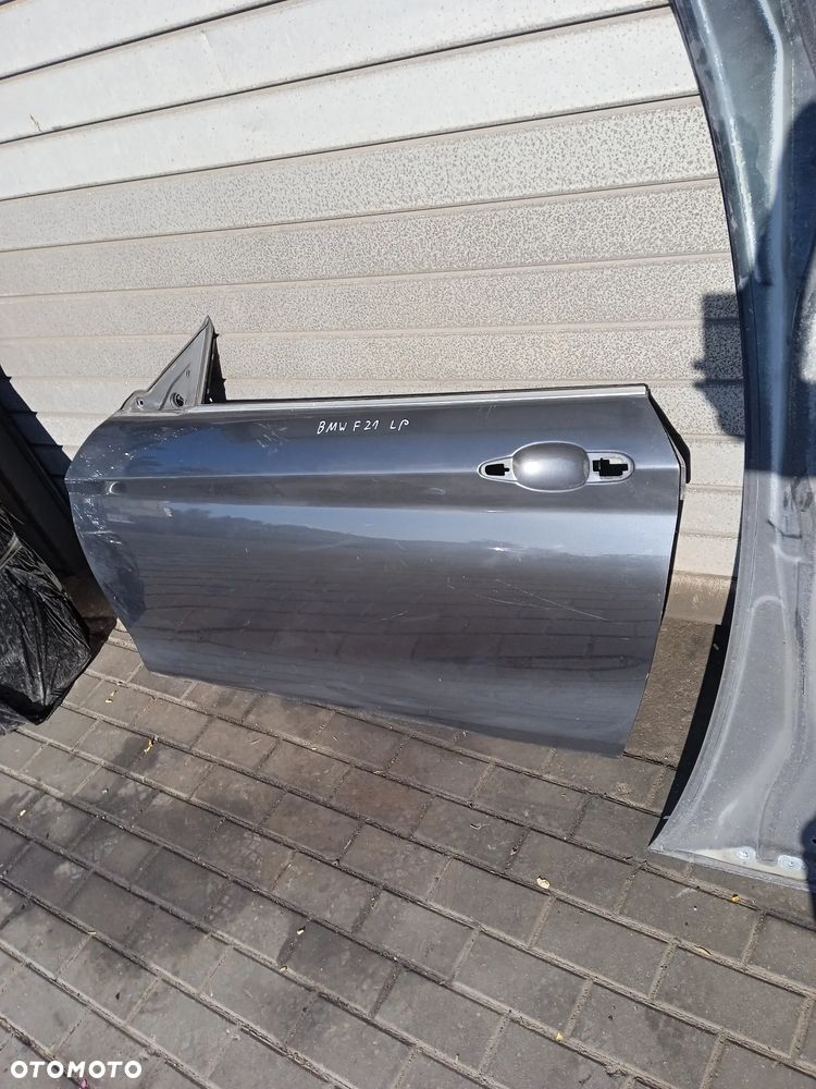 DRZWI LEWE LEWY PRZÓD BMW F21 SZARE