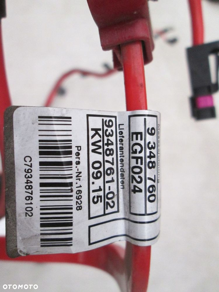 BMW F20 F21 KABEL PLUSOWY AKUMULATORA ZASILAJĄCY - 5